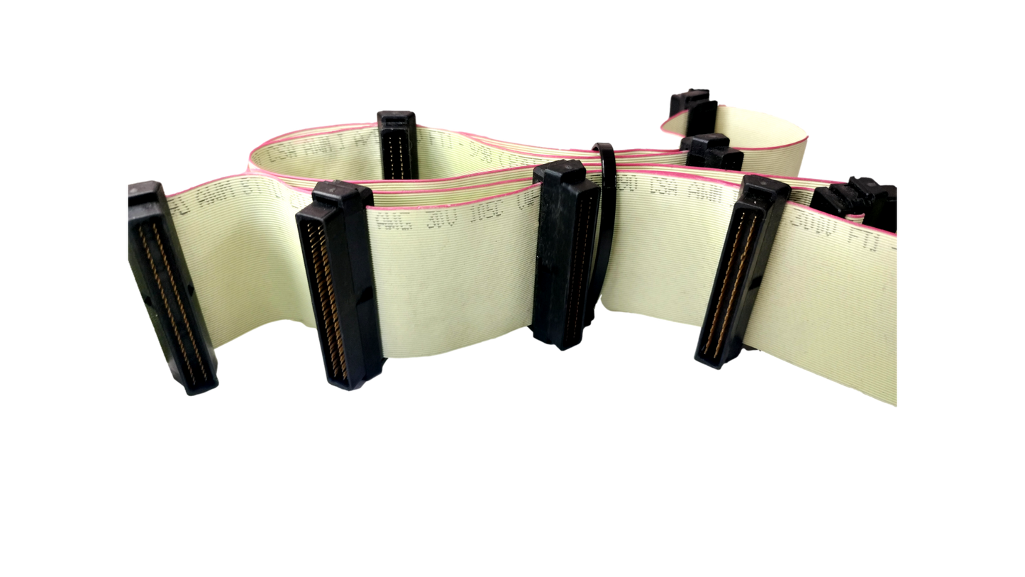 INTERNAL 68PIN 8 PORT ULTRA WIDE SCSI CABLE W/ Terminator