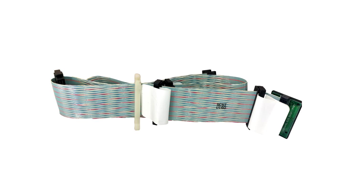 NS-Tech INTERNAL 68PIN 5 PORT ULTRA WIDE SCSI CABLE W/ Terminator 8005015-A