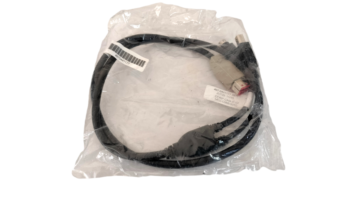 NCR USB Power and Data Cable 24V For Any USB Receipt Printer 1432-C087-0010
