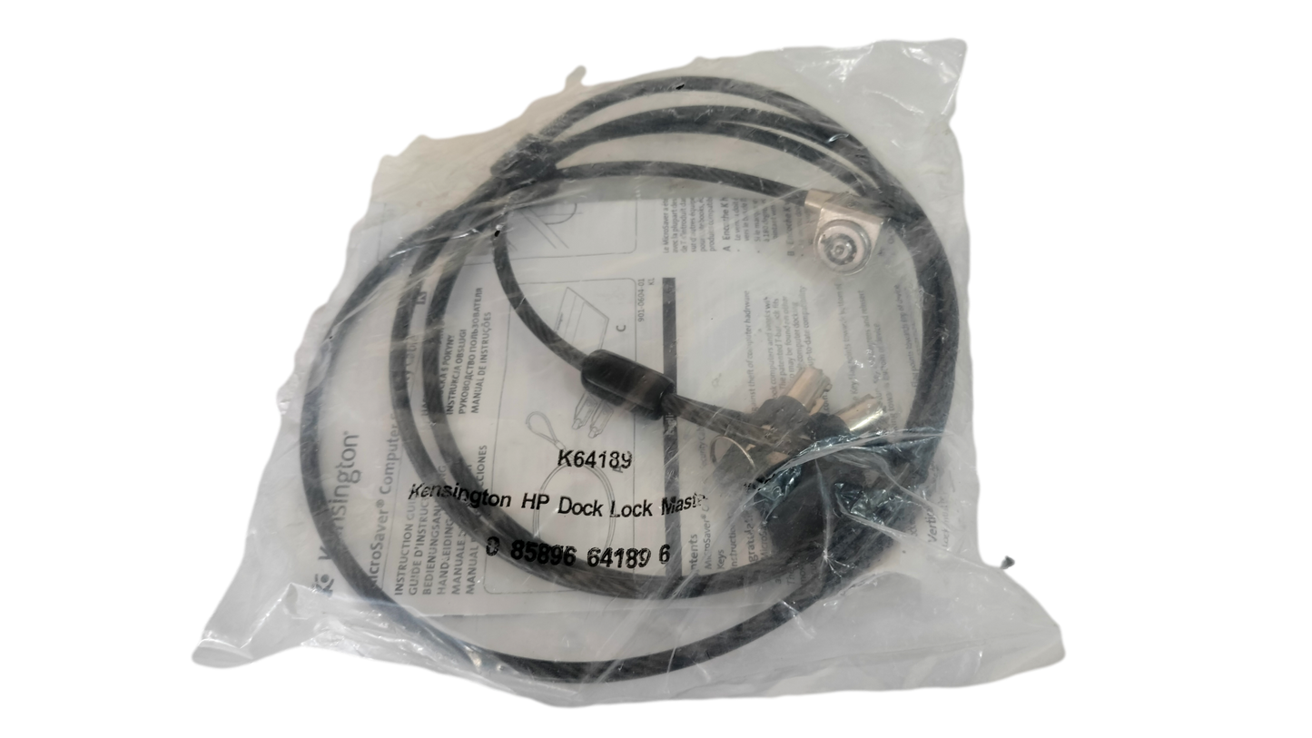 NEW Kensington MicroSaver Computer Security Lock Cable K64189 w Keys