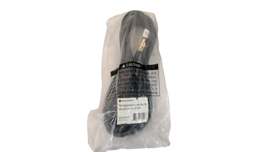 Momoprice 24207 10ft 14AWG IEC-320-C19 to IEC-320-C20 Power Extension Cord
