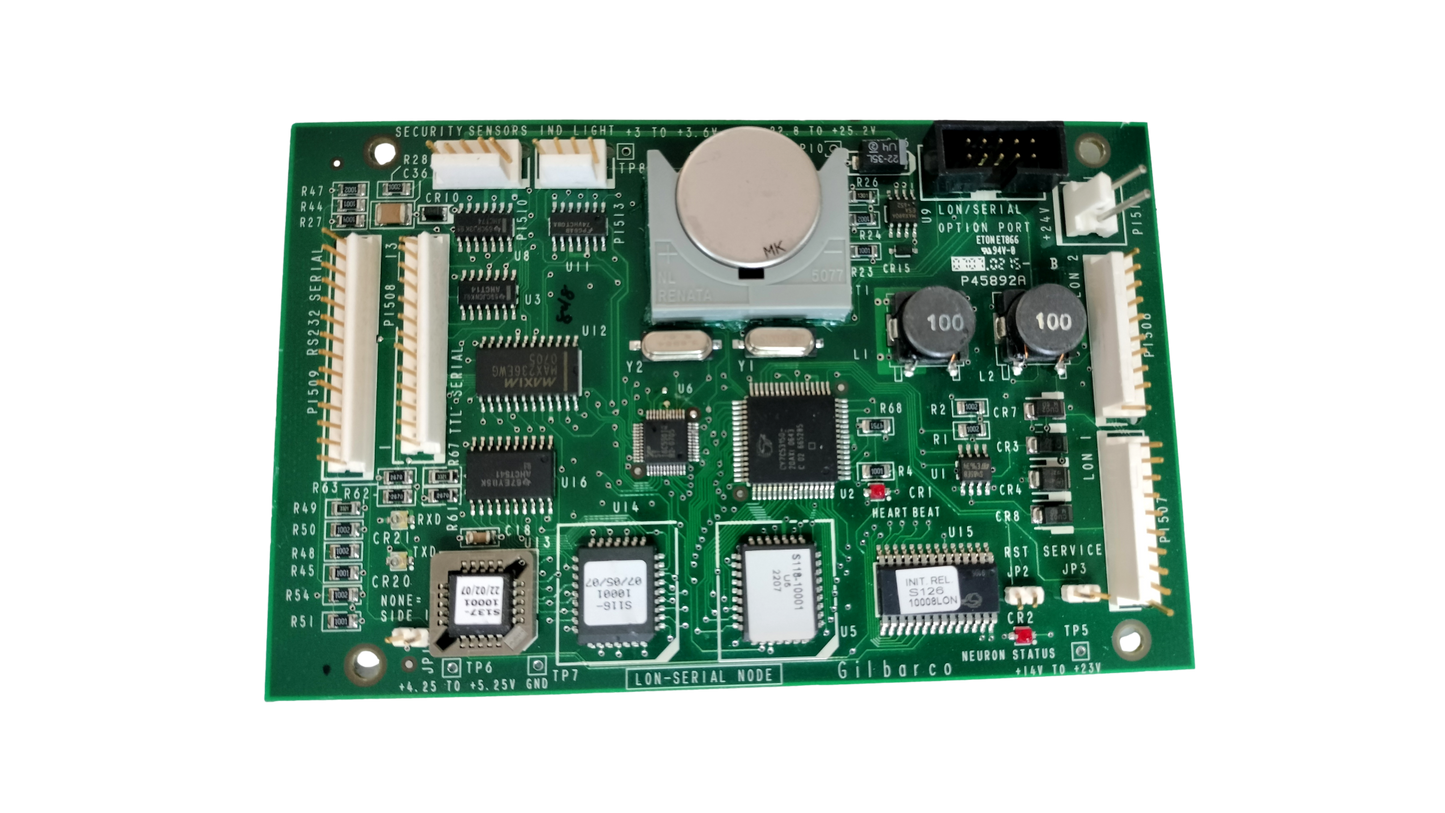 Gilbarco M00122A002 Encore LON Serial Node Circuit Board