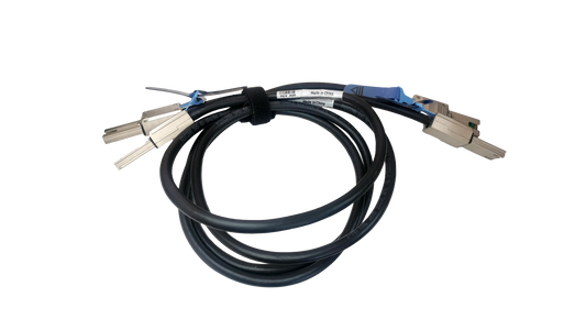 2x Dell PowerVault MD1200 SAS SFF-8088 1M SAS External Cable 171C5