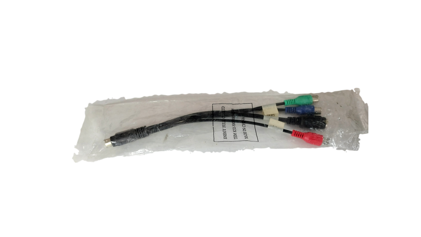Genuine MSI K32-3005007-E06 Component S-video Tv Out Video Graphic Card Cable