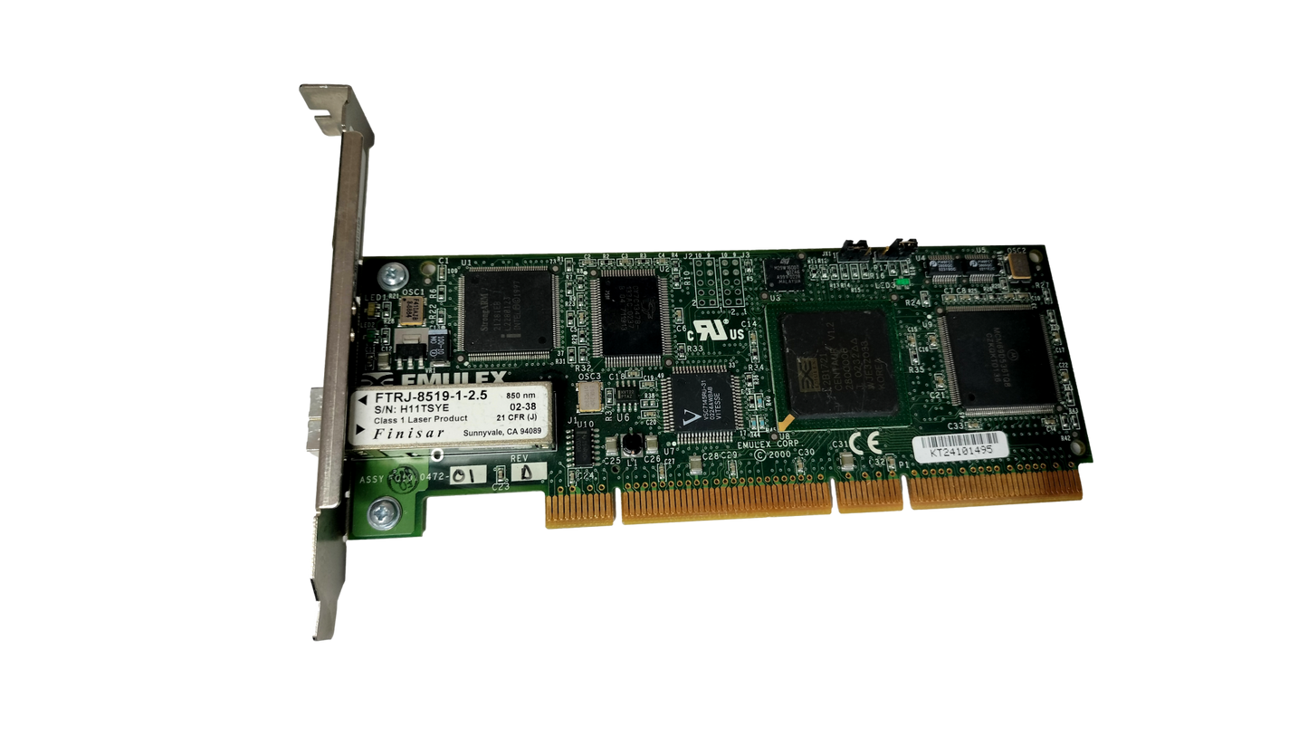 Emulex Finistar FTRJ-8519-1-2.5 Fibre PCI-X Adapter