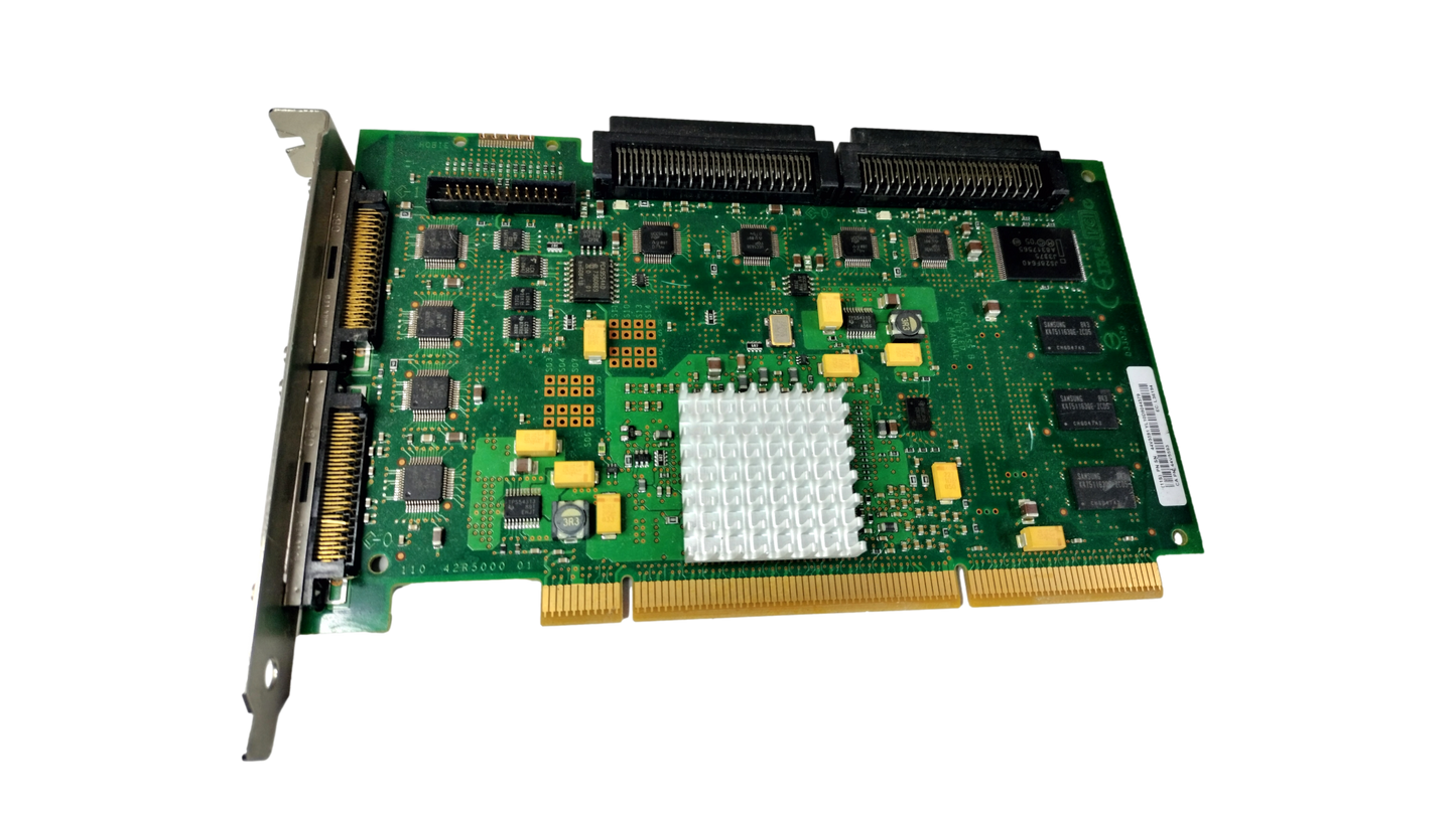 IBM Dual-Channel Ultra-U320 SCSI DDR PCI-X Adapter Card 44V5593