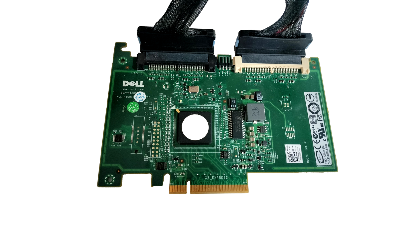 Dell PowerEdge PERC 6/ir SAS/SATA RAID Controller Card YK838