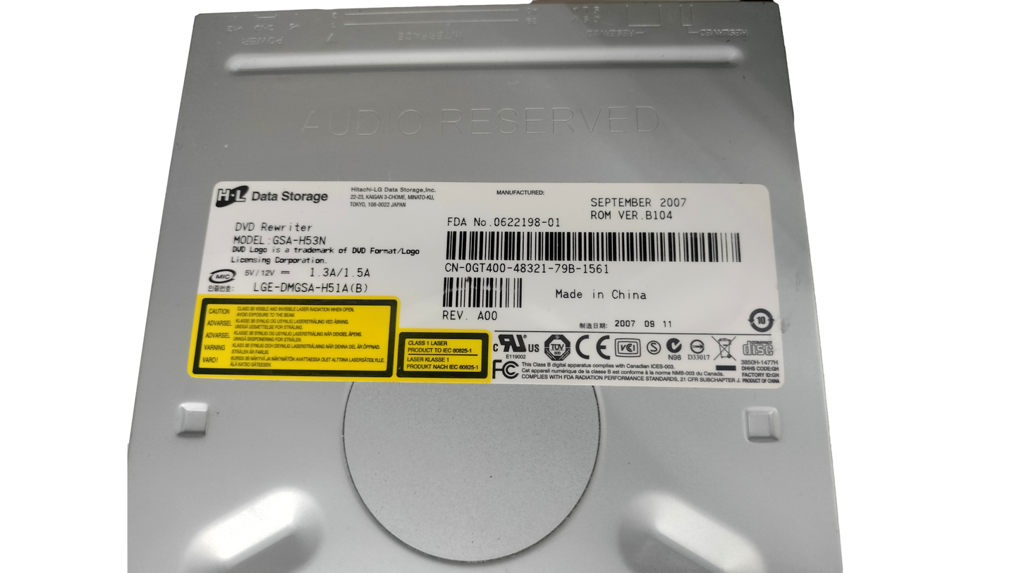 HL Data Storage GSA-H53N DVD RW CDRW Drive Dell GT400