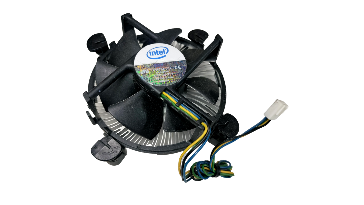 Intel E18764-001 Socket 775 Aluminum Heat Sink & 3inch Fan W/4-pin Connector