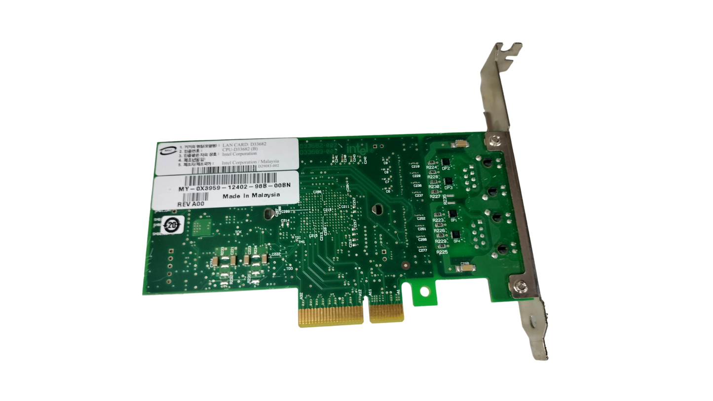 Dell Intel Dual Port Gigabit LAN  PCI-E Card 0X3959