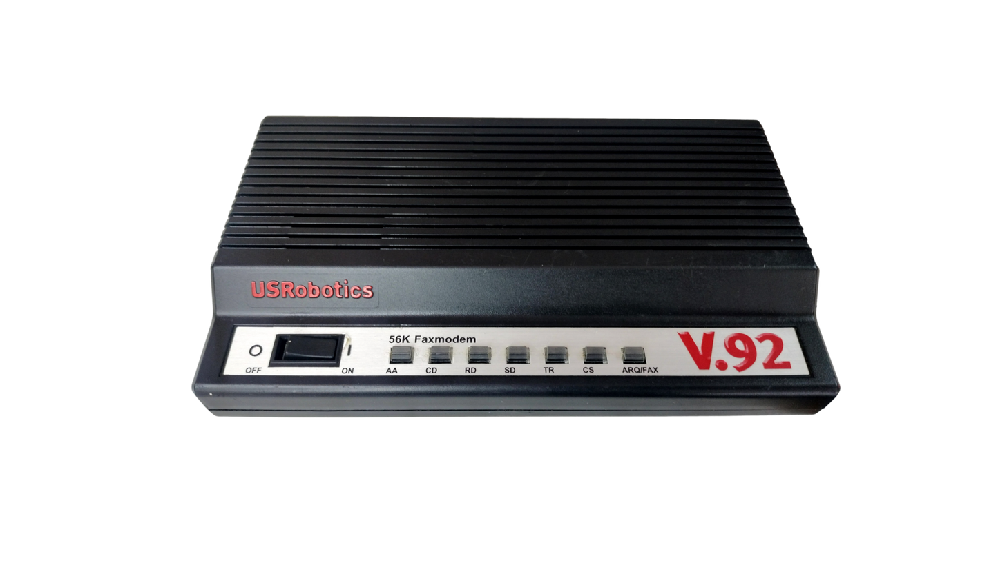 US Robotics 5686G 56K External Fax Modem V.92
