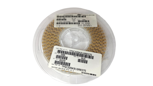 AVX SMD tantalum Capacitor TPSC226K016R0375 22uf 16v 20% 500 Pcs