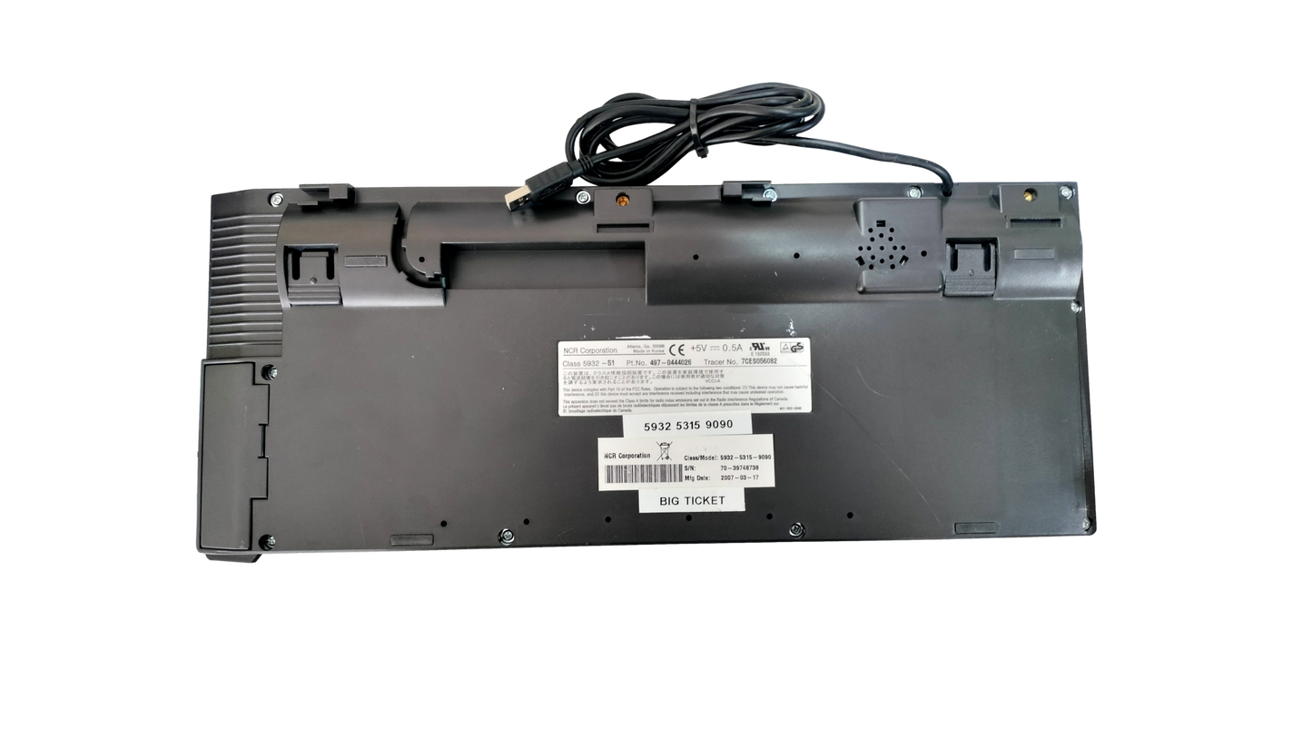 NCR 5932-5315-9090 Register Keyboard with Keys