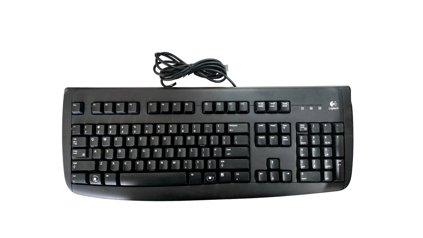 LOGITECH DELUXE 250 Y-UT76 USB KEYBOARD