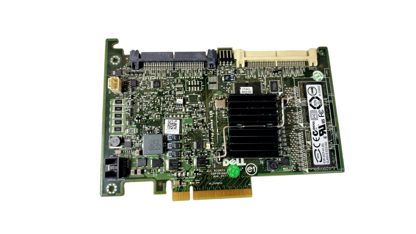 Dell PERC6i PCI-E SAS RAID Controller WY335 (No Battery)