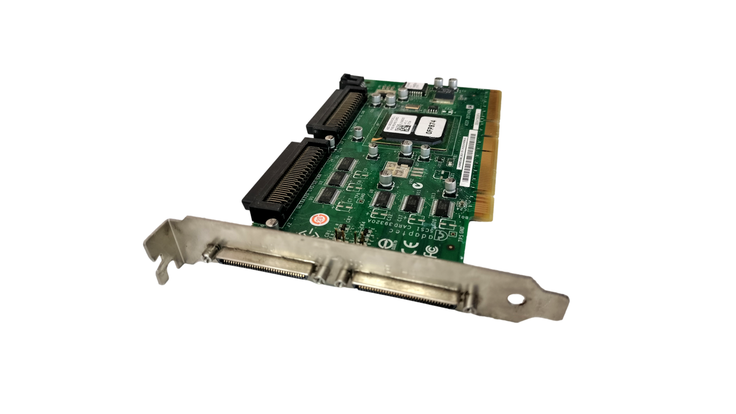 Adaptec 39320A Ultra DUAL Channel 320 SCSI Card Dell FP874