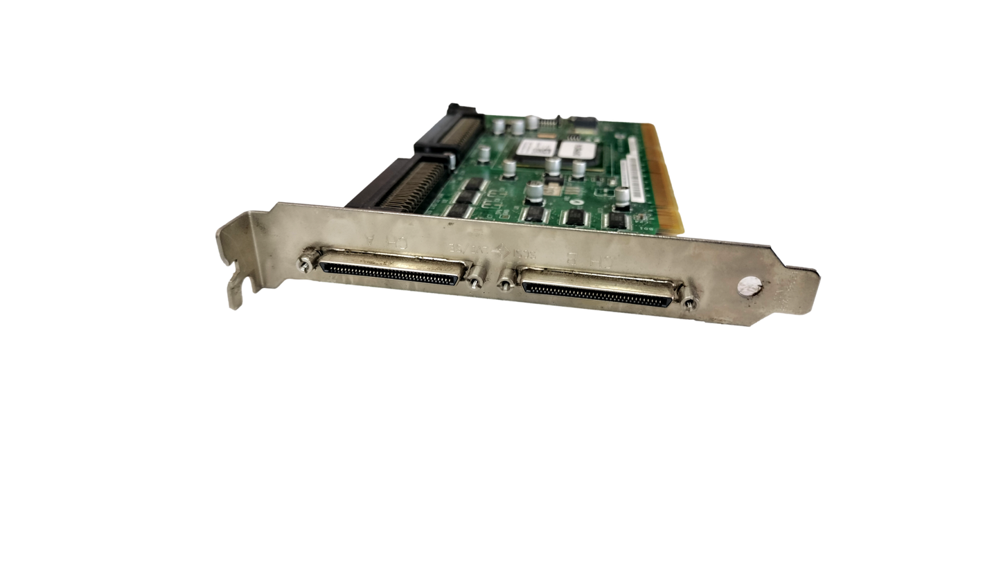 Adaptec 39320A Ultra DUAL Channel 320 SCSI Card Dell FP874