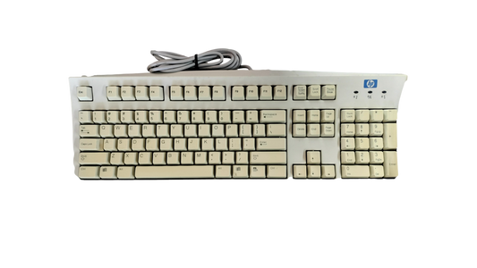 Vintage HP SK-2502C  PS/2 KEYBOARD C4739-60101