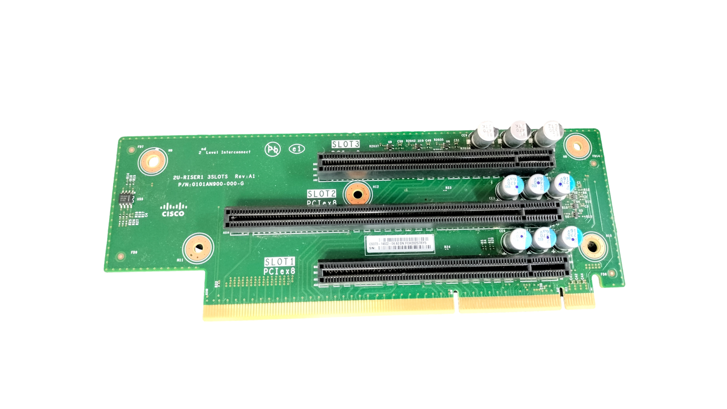 Cisco 2U-RISER1 3SLOTS PCIe x8 Riser Card 0101AN900-000-G