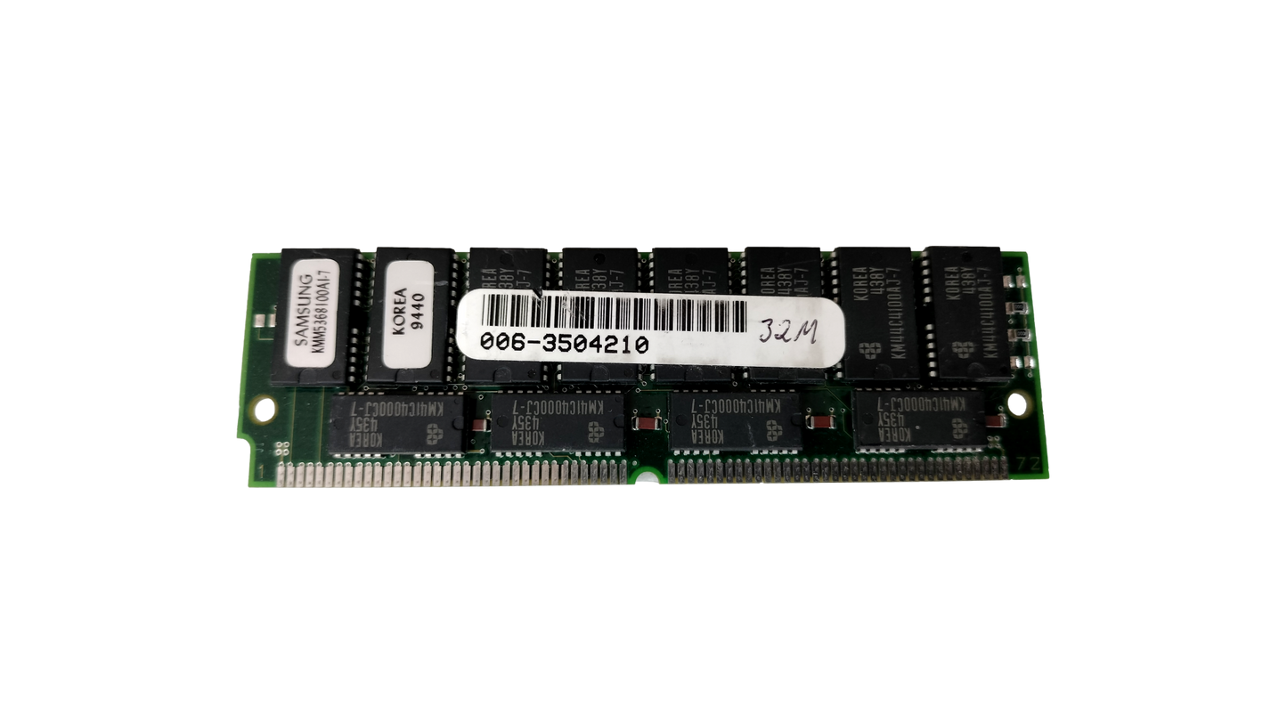 NCR Samsung KMM5368100A1-7 32MB 72pin Simm Desktop Memory 006-3504210