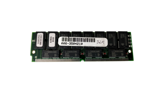 NCR Samsung KMM5368100A1-7 32MB 72pin Simm Desktop Memory 006-3504210