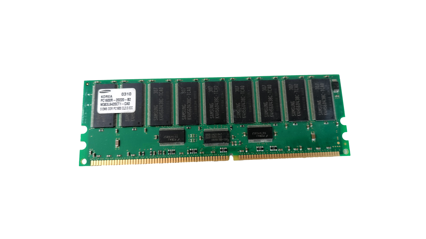 Samsung M383L6420CT1-CA0 512MB DDR Server RAM Memory