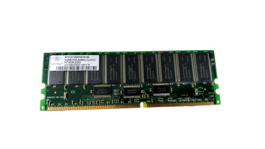 Nana NT512D72S4PAKGR-8B 512MB DDR 200Mhz CL2 ECC Memory Module