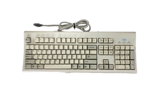 Vintage IBM KB-8923 PS/2 Wired Mechanical Keyboard 07H0666