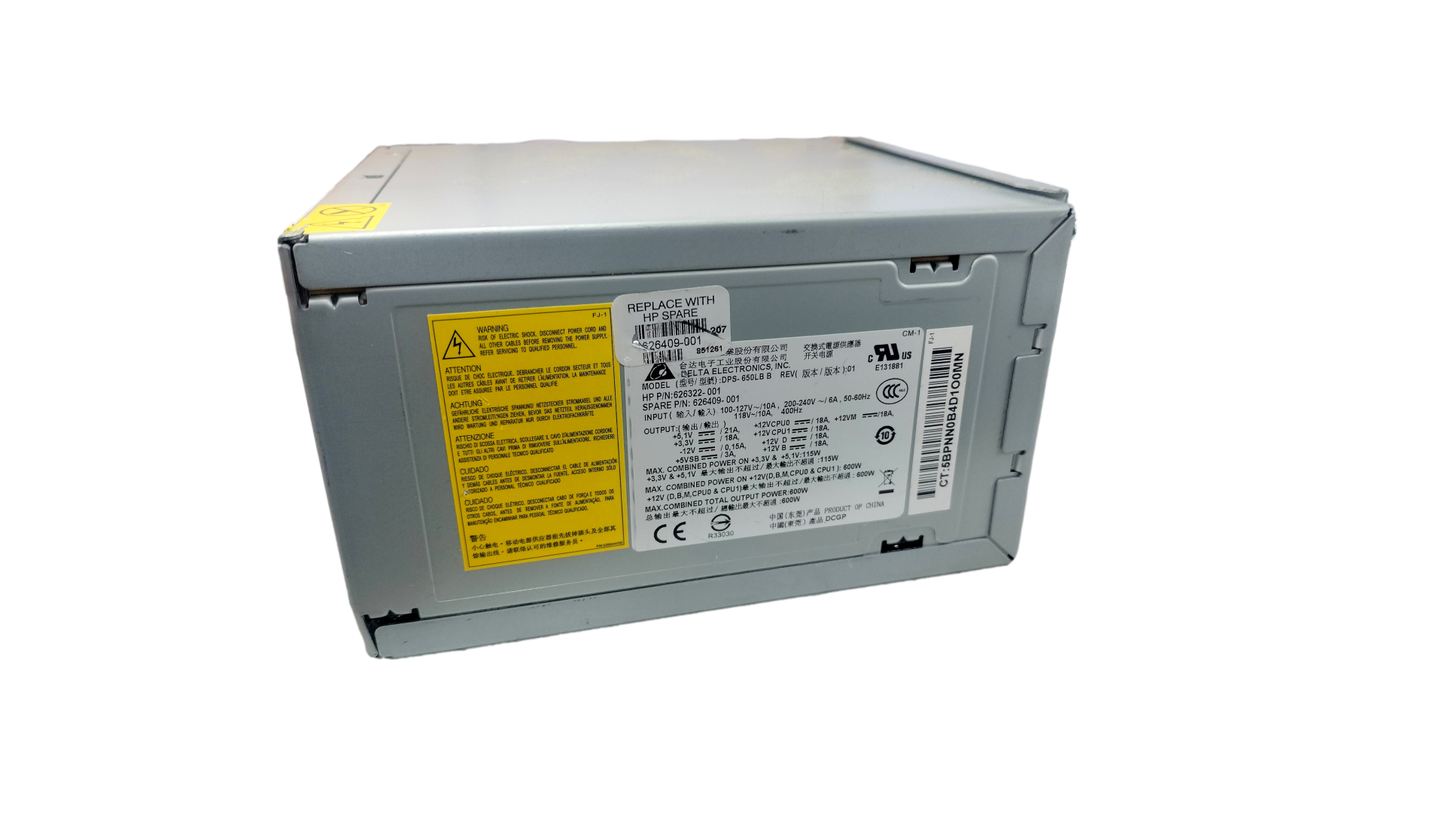 HP Delta DPS-650LB A 650W ATX Power Supply 626409-001