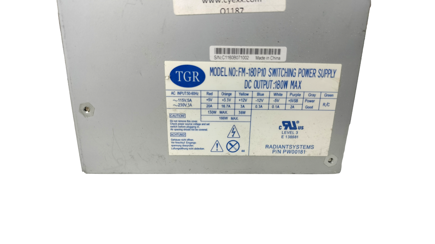 Tiger Power FM-180P10 180w Power Supply PW00181
