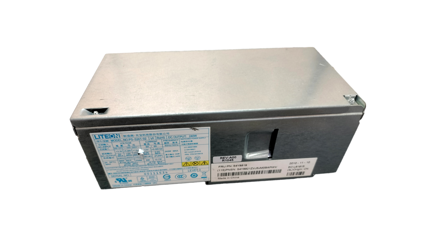 LENOVO THINKCENTRE M70 M80 M90 240W PS-5241-02 POWER SUPPLY 54Y8819