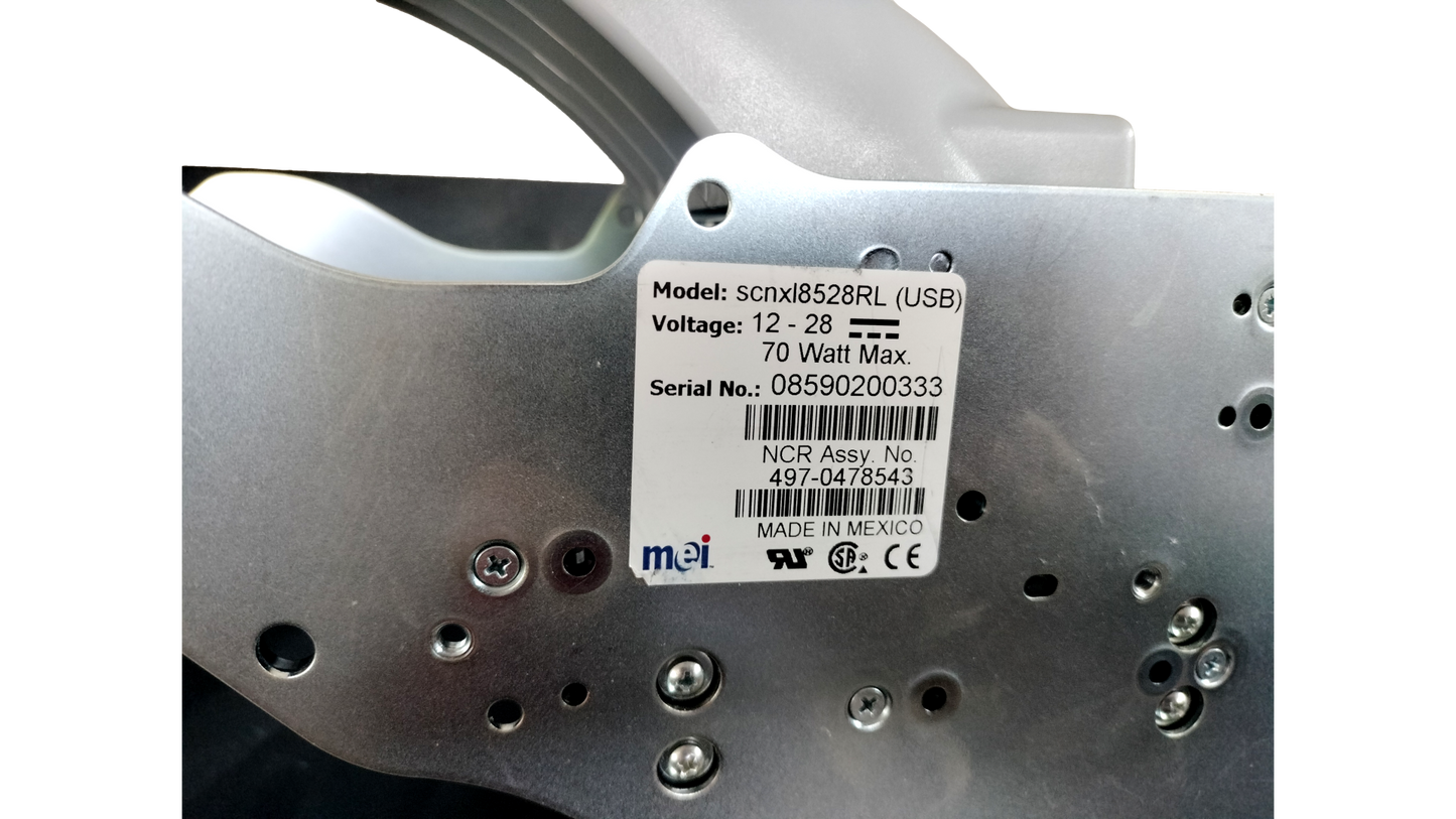 Mei SCNXL8528RL Bill Acceptor Frame