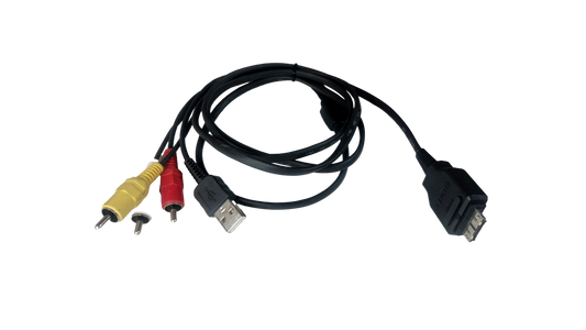 Sony Digital Camera TYPE 2 To RCA & USB Cable