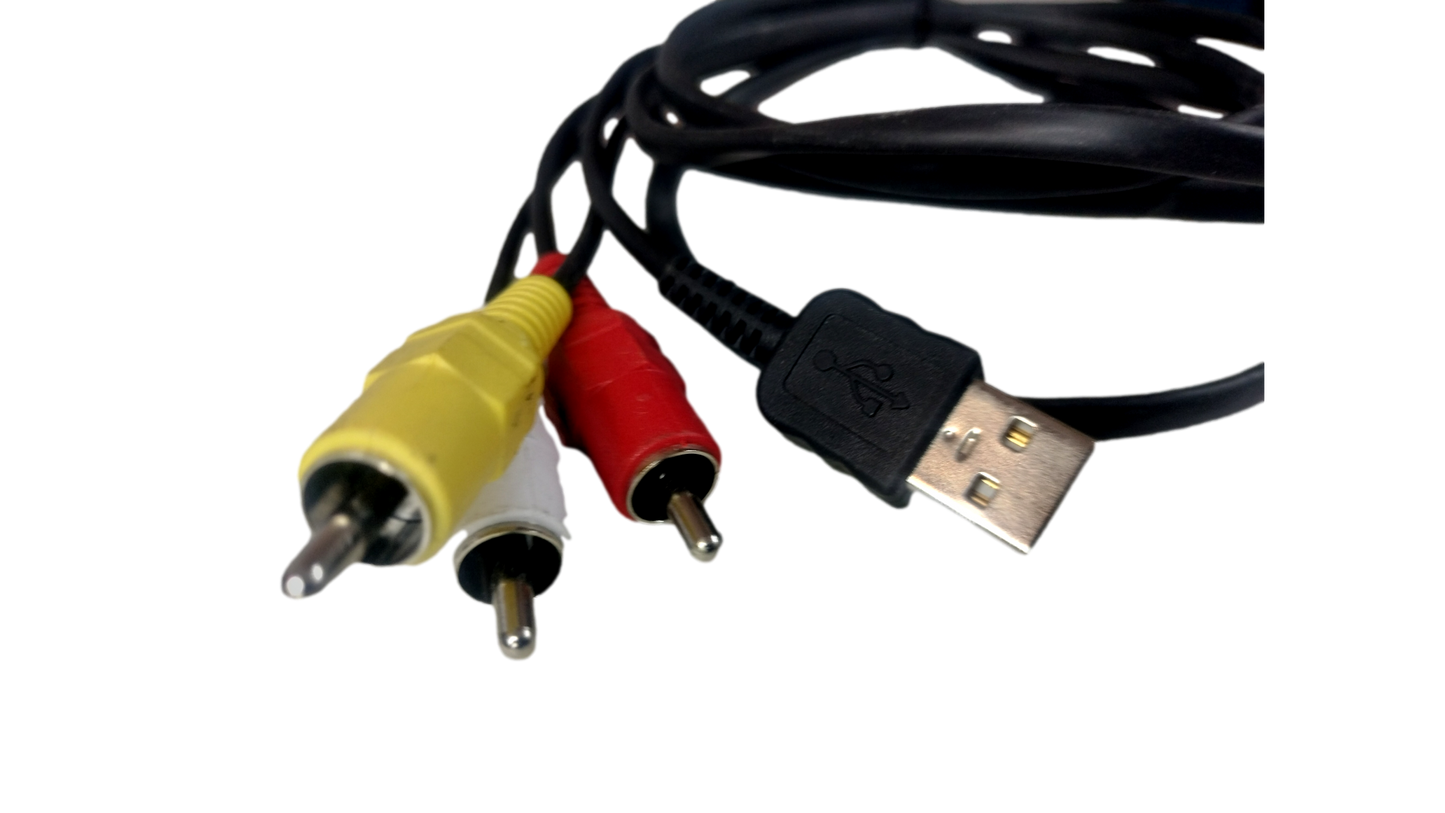 Sony Digital Camera TYPE 2 To RCA & USB Cable