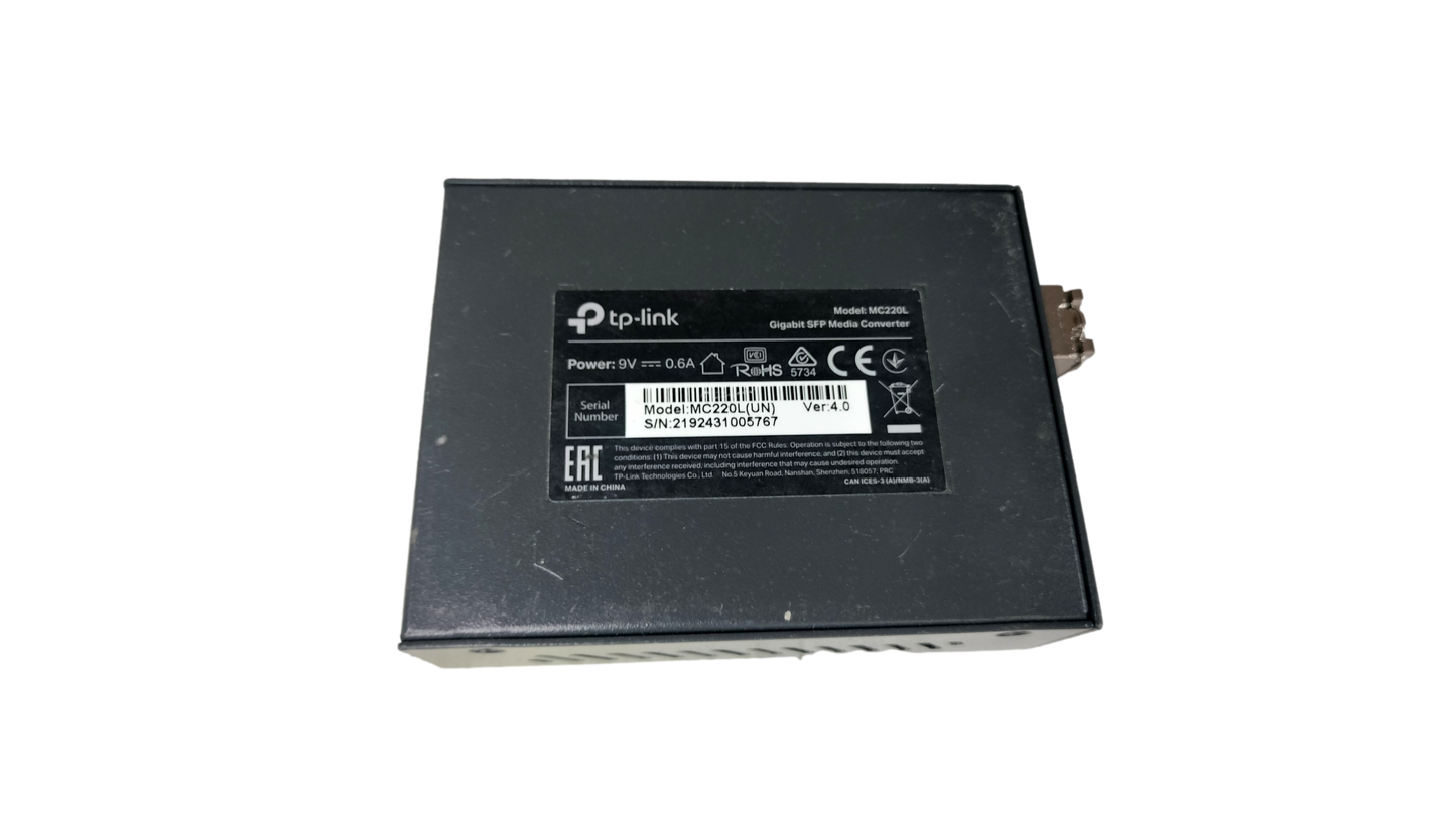 TP-Link MC220L Gigabit Ethernet Media Converter
