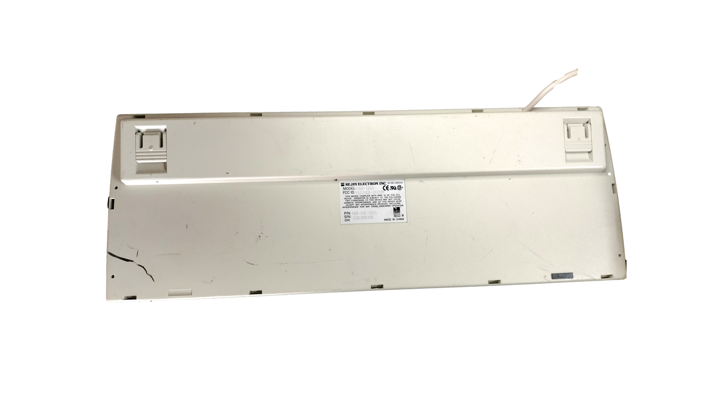 Vintage Sejin Electron SKR-1033 5-Pin DIN Keyboard