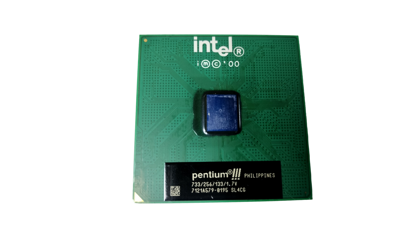 Intel Pentium III 733Mhz 733/256/133/1.7V 370-pin CPU PROCESSOR SL4CG