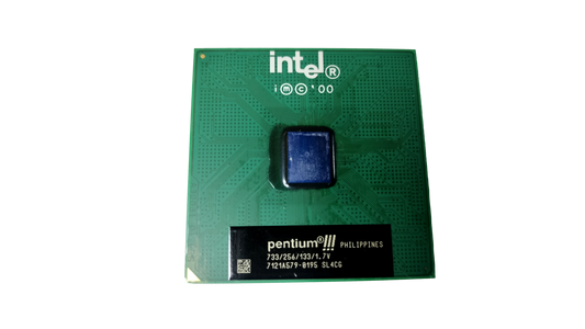 Intel Pentium III 733Mhz 733/256/133/1.7V 370-pin CPU PROCESSOR SL4CG