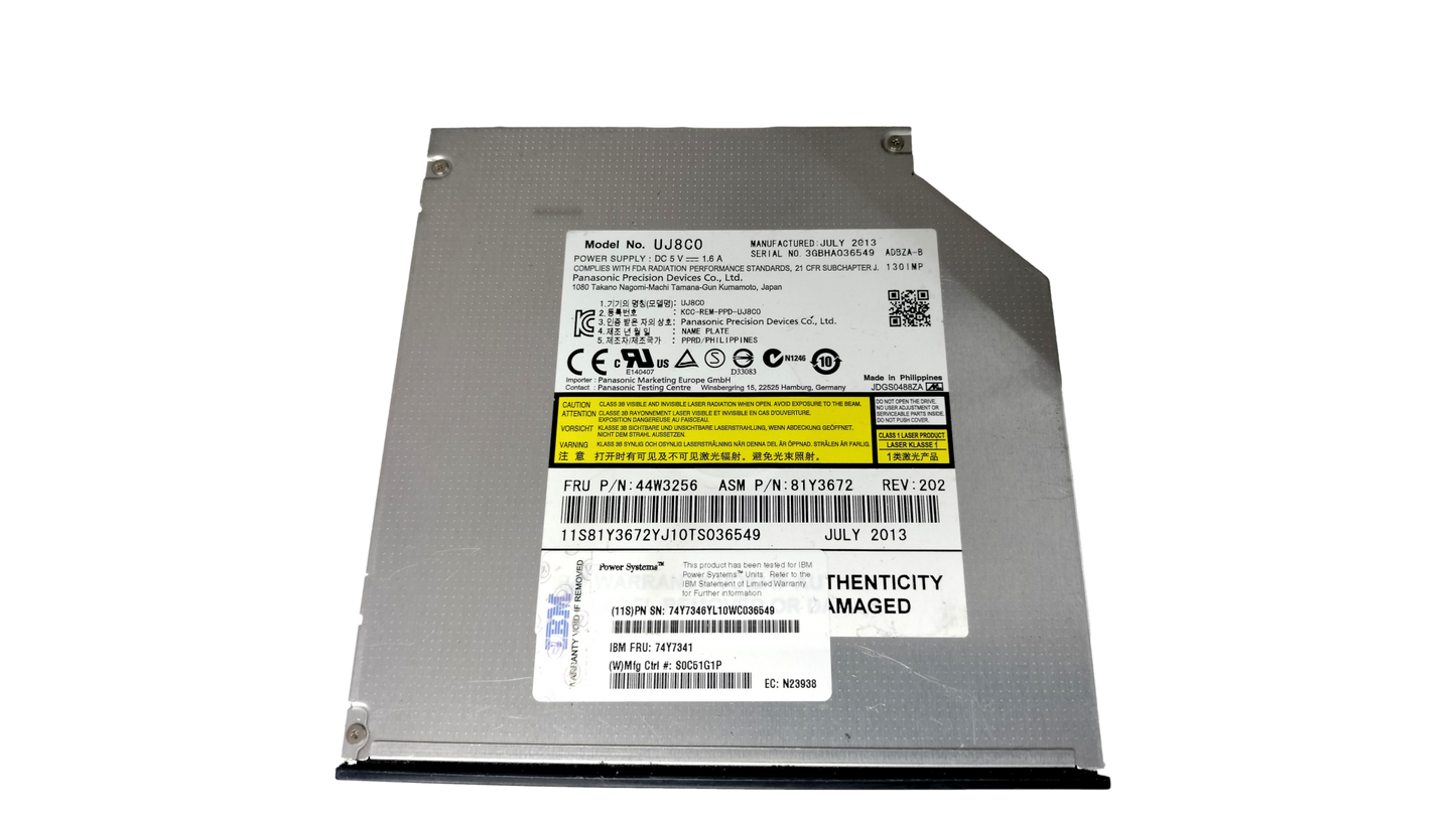 Panasonic UJ8C0 SATA CD/DVD-RW IBM 44W3256 81Y3672