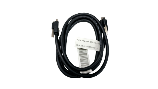New NCR XL10W Model 5910 1432-C805-0013 USB C Screw Lock Cable