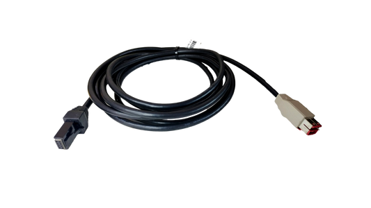 NCR 3m 2x4 Latch POS Cash Register Power Control Cable  497-0466285