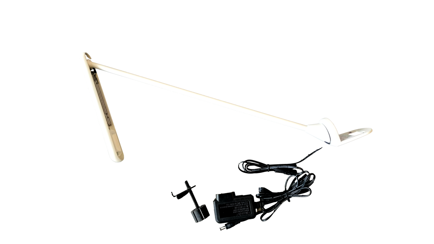 Herman Miller White LED Flute Personal Task Desk Light Y6470