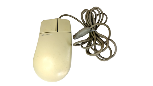 Vintage Microsoft Mouse Port Compatible Mouse 2.0A 2-Button PS/2 58269