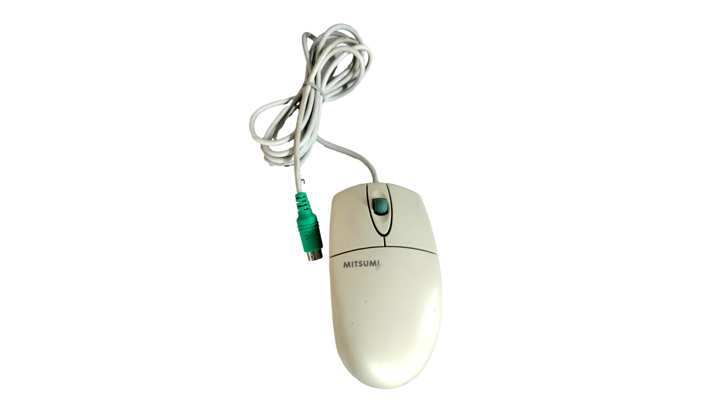 Vintage Mitsumi PS/2 Mouse ECM-S6102