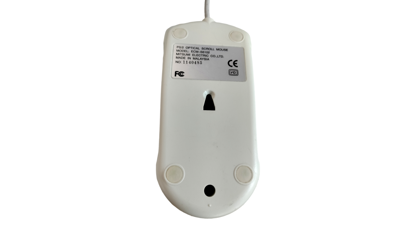 Vintage Mitsumi PS/2 Mouse ECM-S6102