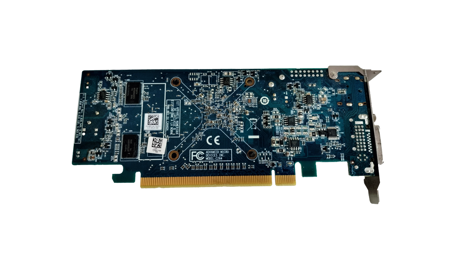 Dell AMD Radeon HD 7470 1GB GDDR3 PCI-E DVI Low profile Display card 2FVV6