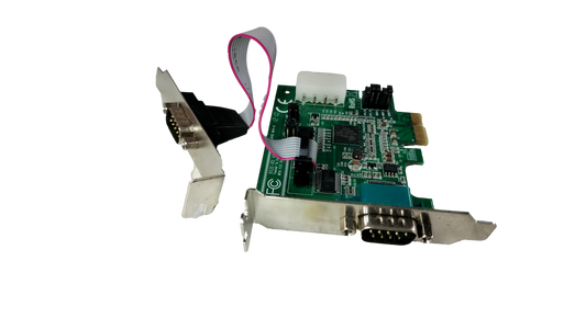 Startech.com 2 Ports RS232 DB9 Low Profile PCIe Serial COM Card PEX2S952LP