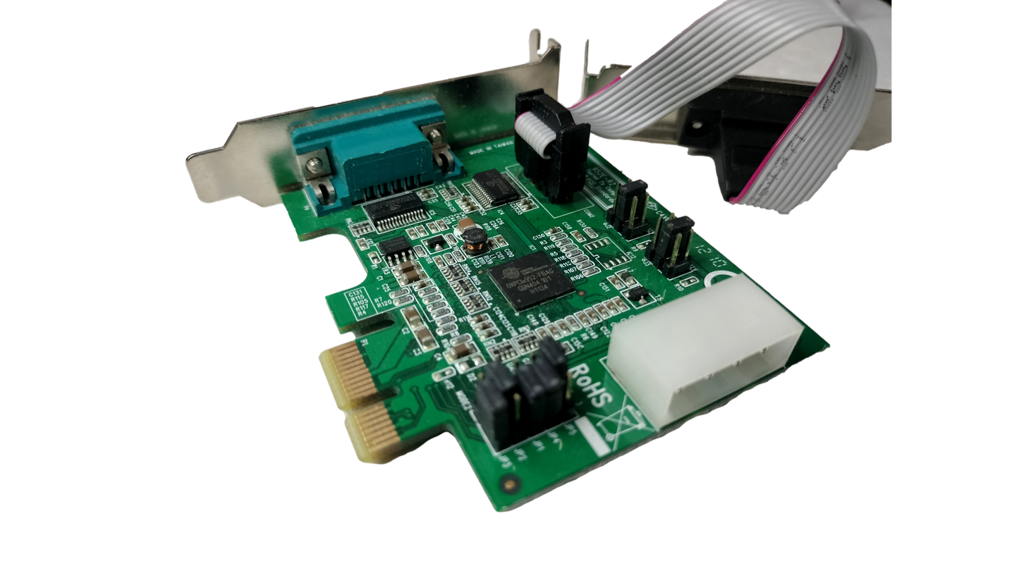 Startech.com 2 Ports RS232 DB9 Low Profile PCIe Serial COM Card PEX2S952LP