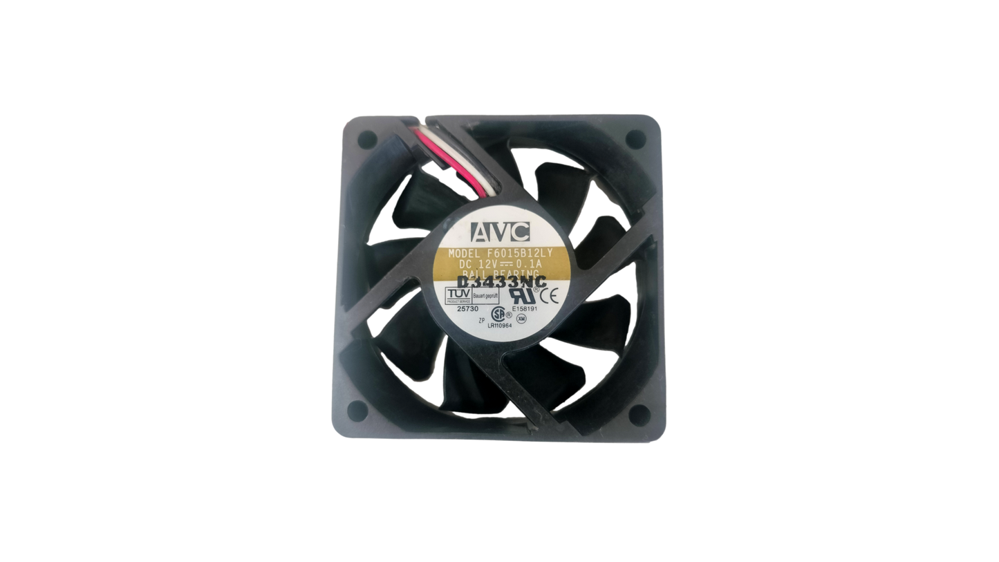 AVC F6015B12LY DC12V 0.1A 6cm 3-Wire Cooling Fan