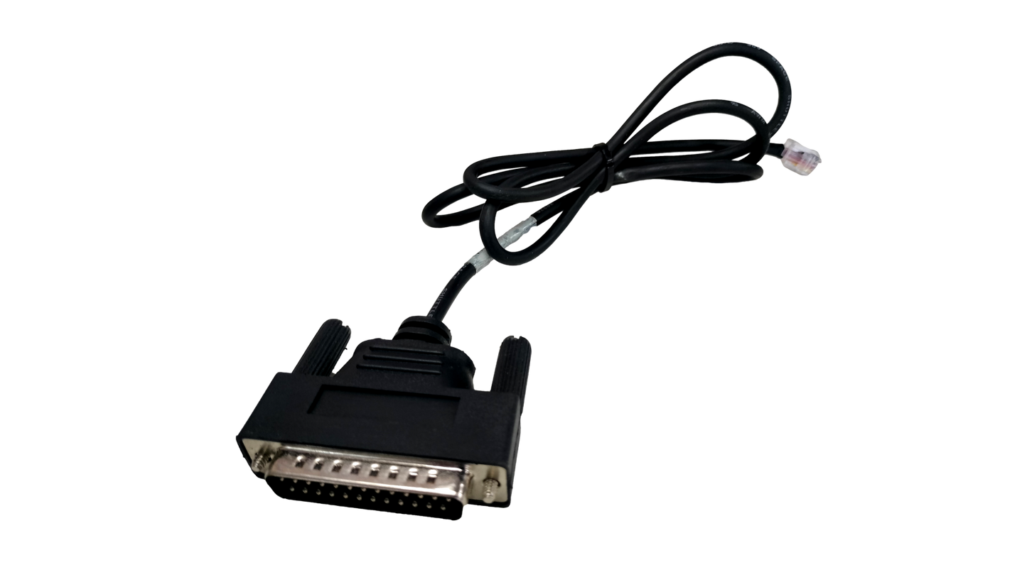 NCR CB10522 RJ11 DB25M Male Serial Receipt Printer Cable